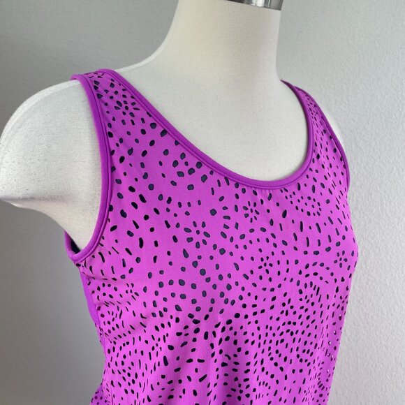 TITLE NINE Womens Small Nimblene Illusion Laser Cut Sleeveless Active Dress - Picture 2 of 9